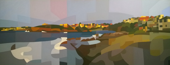 Painting of Gordon's Bay, Sydney 21.3.14