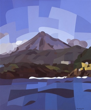 Mt Taranaki and Back Beach
